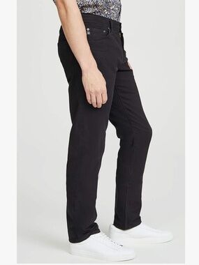 AG Adriano Goldschmied Men's Black Chinos
